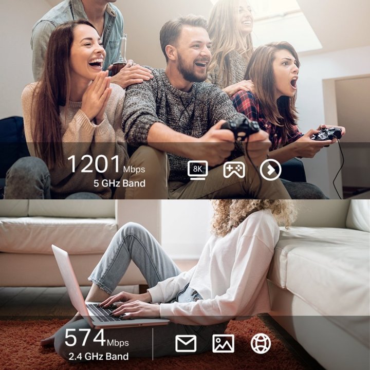 Usb Wifi 6 Dualband Tp-link Archer Tx20u Plus Ax1800 Wifi 6 Usb 3.0 Cifrado Wpa3 2 Antenas De Alta Ganancia