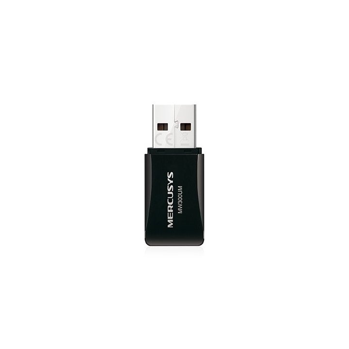 Usb Wifi N Mercusys Mw300um Wireless N 300mbps Mini Usb 2.0