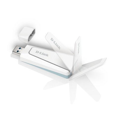 Usb Wifi 6 Dualband D-link Ax1800 Hasta 574mbps En 2,4ghz Y 1200mb En 5ghz Wpa3 Ofdma Usb 3.0