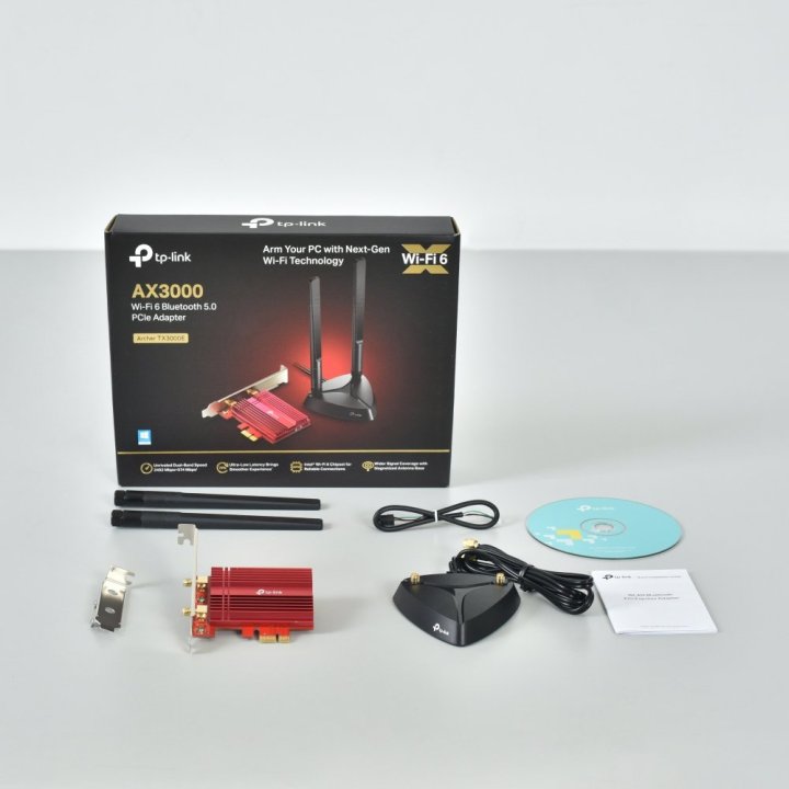 Pci Express Wifi 6 Dualband Y Bluetooth 5.0 Tp-link Archer Tx3000e Wifi 6 2402 Mbps (5 Ghz) + 574 Mbps (2.4 Ghz) Bluetooth 5.