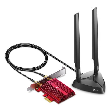 Pci Express Wifi 6e Dualband Y Bluetooth 5.2 Tp-link Archer Txe75e Wifi 6 Axe5400 Bluetooth 5.2 Base Con Antenas Magneticas