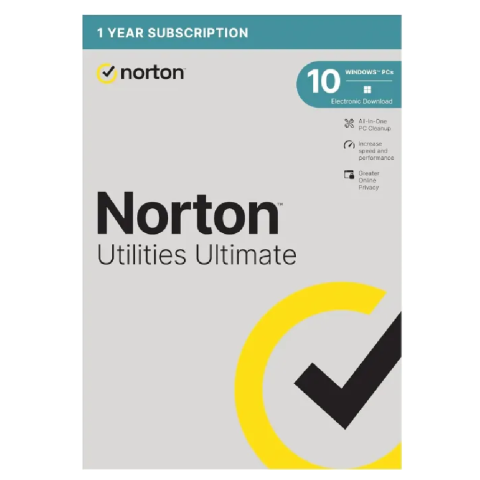 Norton Utilities Ultimate 1 User 10 Device 12mo **l. Electronica