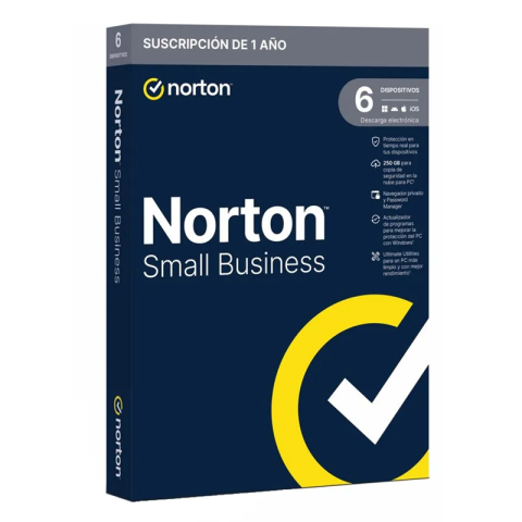 Norton Small Business 2.0 250gb Es 1 User 6 Device 12mo