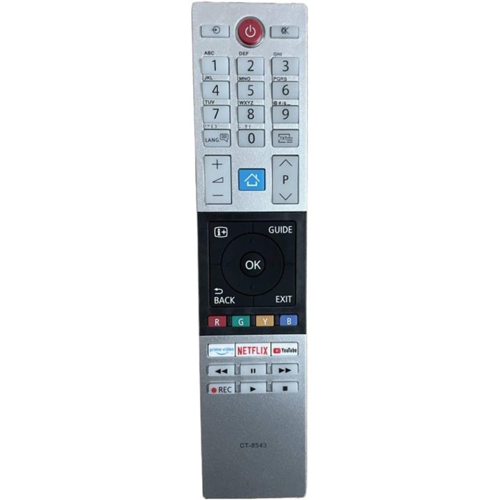 Mando A Distancia Para Smart Tv Toshiba Original Oem Ct-8543