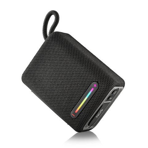 Altavoz Bluetooth Portable Ngs Roller Furia 1 Black 15w Ipx6 Rgb Bat 9h Tws Usb-a Control Multimedi A