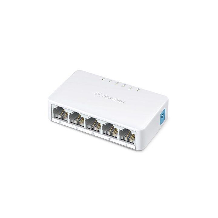 Switch No Gestionable Mercusys Ms105 5p 10 100 Ethernet Mini Desktop