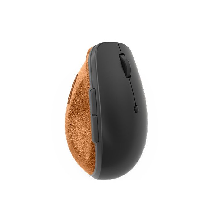 Mouse Lenovo Go Wireless Ergonomico  6 Botones Hasta 2400dpi Gris