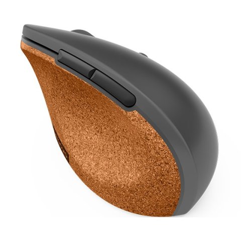 Mouse Lenovo Go Wireless Ergonomico  6 Botones Hasta 2400dpi Gris