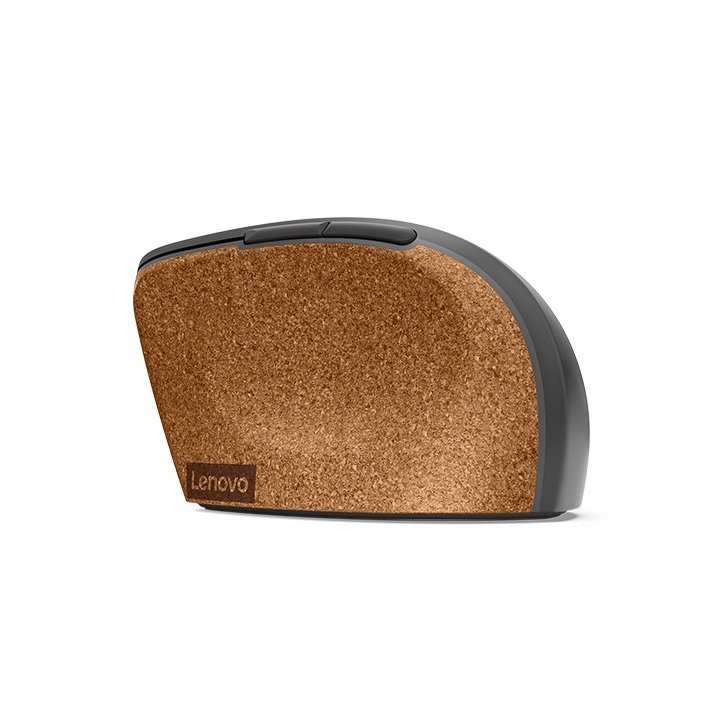 Mouse Lenovo Go Wireless Ergonomico  6 Botones Hasta 2400dpi Gris