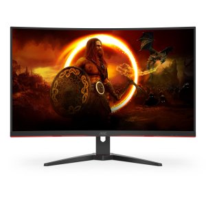 Monitor 32" Curvo Dp Hdmi Aoc 27b35hm Va Fhd 240hz 0.5ms 1500r Vesa 100x100 Negro 2
