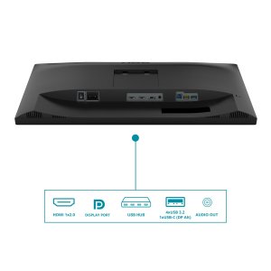 Monitor 34" Curvo Usb-c Dp Hdmi Aoc Cu34v5c bk Va Wqhd 3440x1440 1500r 100hz 4ms Vesa 100x100 Negro 2