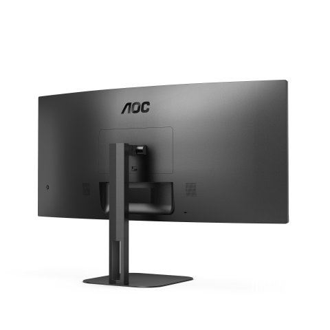 Monitor 34" Curvo Usb-c Dp Hdmi Aoc Cu34v5c bk Va Wqhd 3440x1440 1500r 100hz 4ms Vesa 100x100 Negro