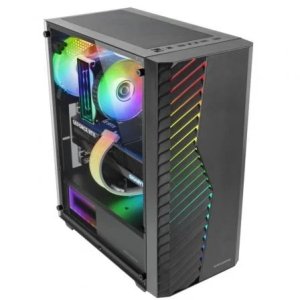Caja Atx Semitorre Gaming Mars Gaming Mcvolt Ventana...