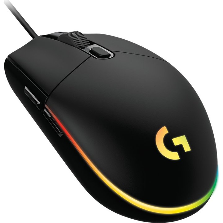 Mouse Logitech G102 Lightsync Rgb 8000dpi 6 Botones Color Negro
