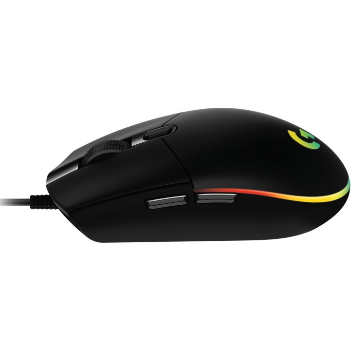 Mouse Logitech G102 Lightsync Rgb 8000dpi 6 Botones Color Negro