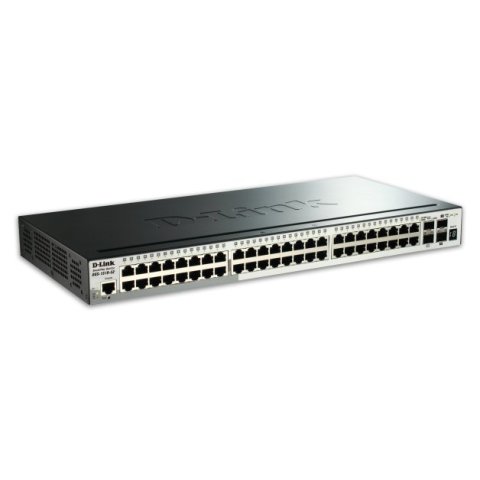Switch Semigestionable D-link Stackable Dgs-1510-52x e 48p Giga + 2p Giga Combo + 4p 10g Sfp+