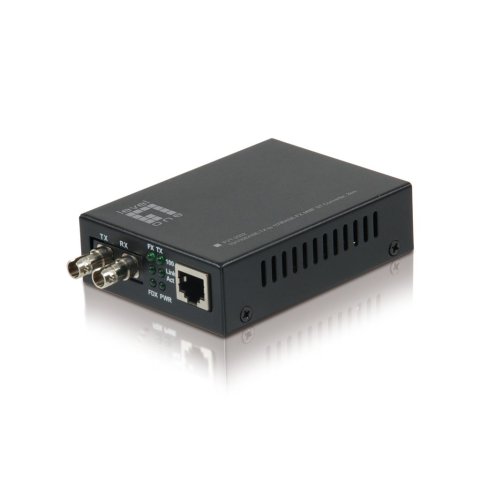 Convertidor Fibra Level One Fvt-2002 Rj45 Ethernet A Fibra Multimodo St 2km