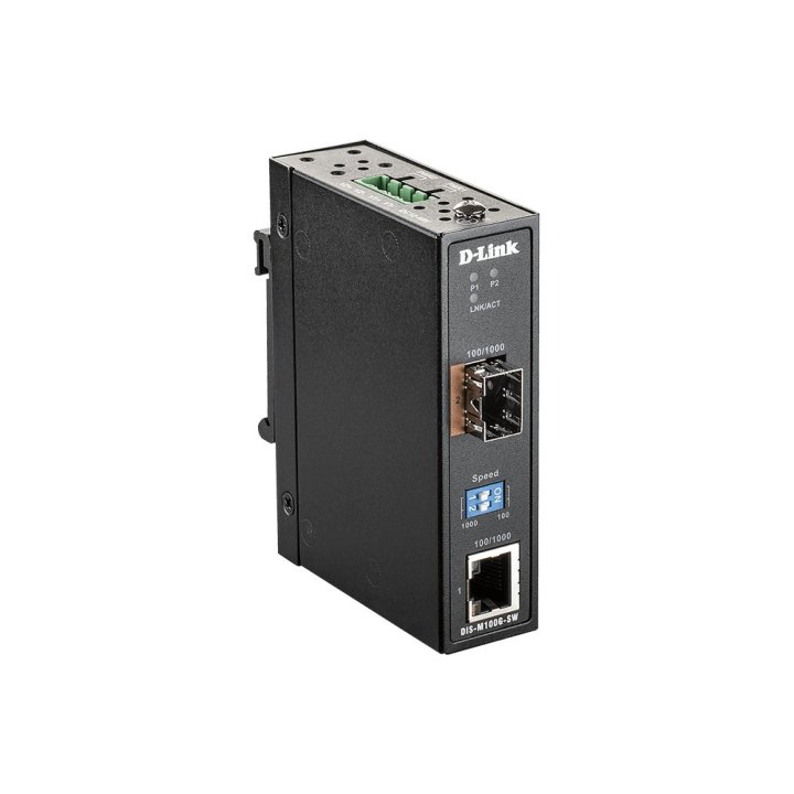 Convertidor Medio D-link Industrial Dis-m100g-sw 4000mbit s