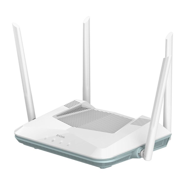 Router Wifi 6 Dualband D-link R32 Eagle Pro Ax3200 Mesh Ia Asssitant 4 Antenas 1p Giga Wan 4p Lan Giga