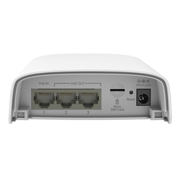 Router Vpn Tp-link Er703wp-4g-outdoor Omada Ax3000 Nanosim 4g+ 3xwan lan Poe Wifi 6 Ip55 