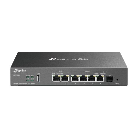 Router Vpn Tp-link Er707-m2 Multigigabit Omada 2p De 2.5g Hasta 6p Wan