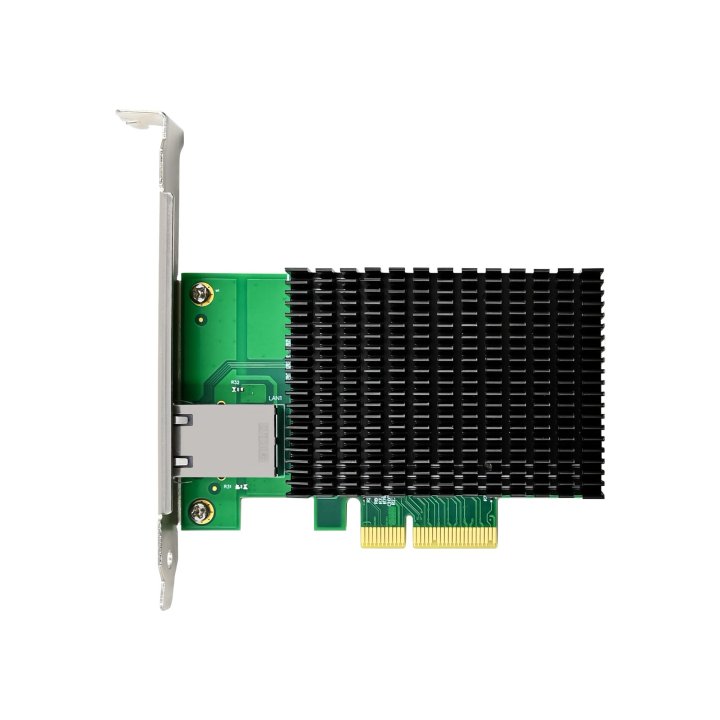 Tarjeta De Red Pcie 10gigabit Level One Gnc-0210 1xrj45 Incluye Perfil Bajo