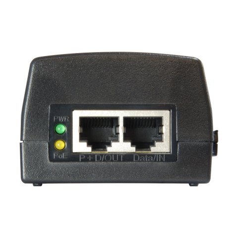 Poe Injector Adapter 10 100 Level One Pasa Datos Y Alimentacion Por El Mismo Cable 15.4w