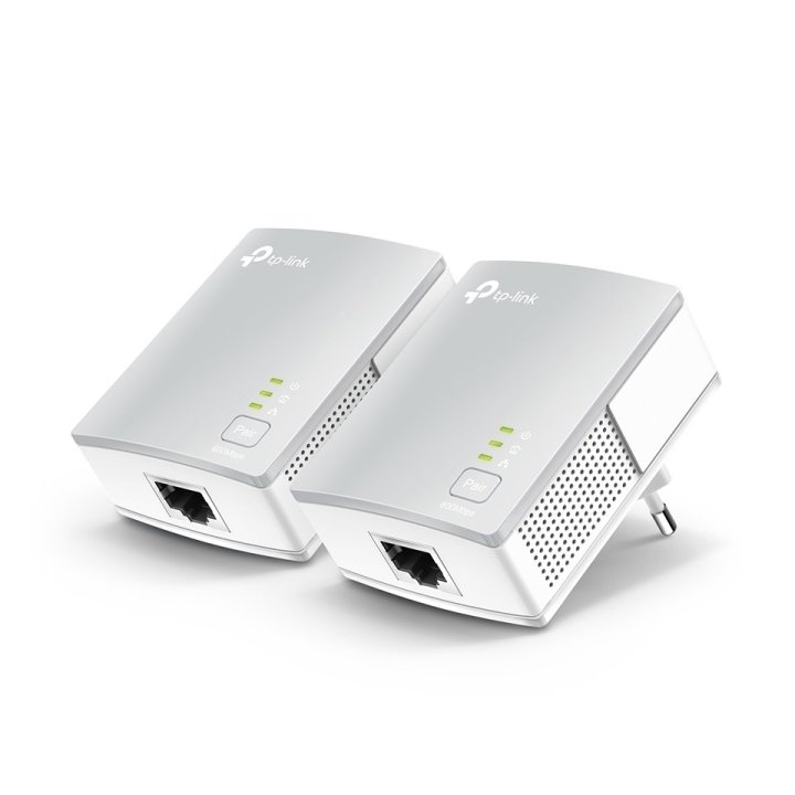 Homeplug Tp-link Powerline 500mb Pa4010kit 1p Ethernet Kit De 2 Unidades Soporta Multiples Iptv Streams