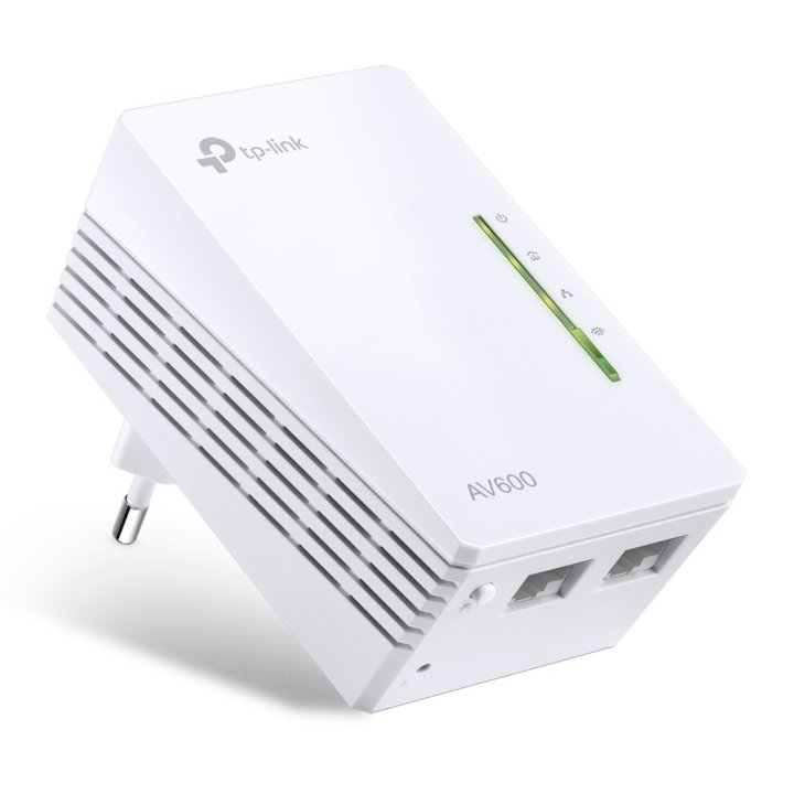 Homeplug Wifi Tp-link Tl-wpa4220 300mb Av600 Con 2 Puertos Ethernet