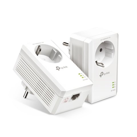 Homeplug Tp-link Powerline 1000mb Pa7017kit Passthrough 1p Giga Kit 2 Unidades