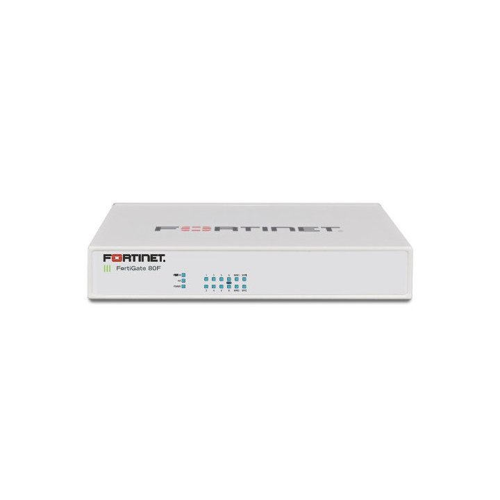 Fortigate Fg-80f 8 X Ge Rj45 Poorts, 2 X Rj45 sfp Shared Media Wan Ports.