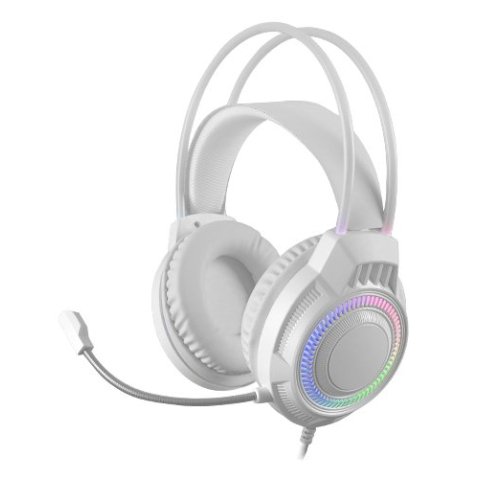 Teclado Mouse Headset Y Alfombrilla Mars Gaming Mcp124prowes H-mech Rgb 3200dpi Blanco
