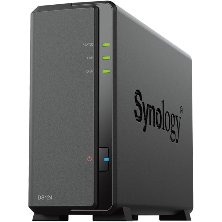 Servidor Nas Synology Disk Station Ds124 1 Bahia Marvell Armada 3700 88f3720 800 Mhz 512 Mb Ddr3l