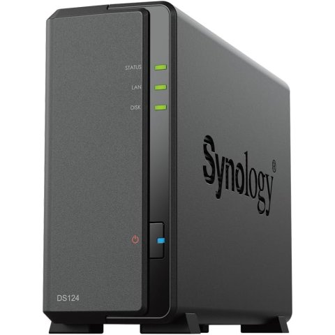Servidor Nas Synology Disk Station Ds124 1 Bahia Marvell Armada 3700 88f3720 800 Mhz 512 Mb Ddr3l