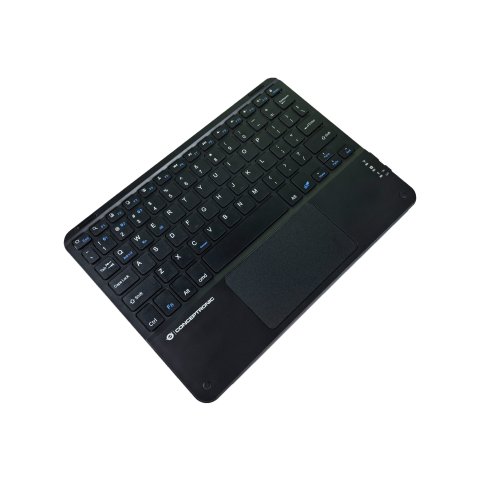 Teclado Mini Bluetooth 10" Conceptronic Ingles Con Touchpad Tobin01bus