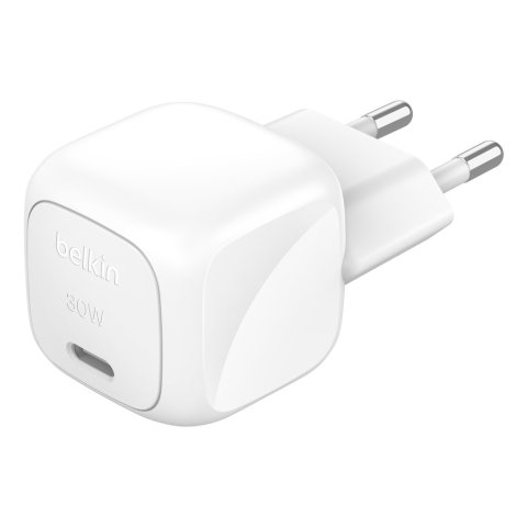 Cargador De Pared Belkin Wca008kqwh Boost Charge Usb-c 30w Blanco 