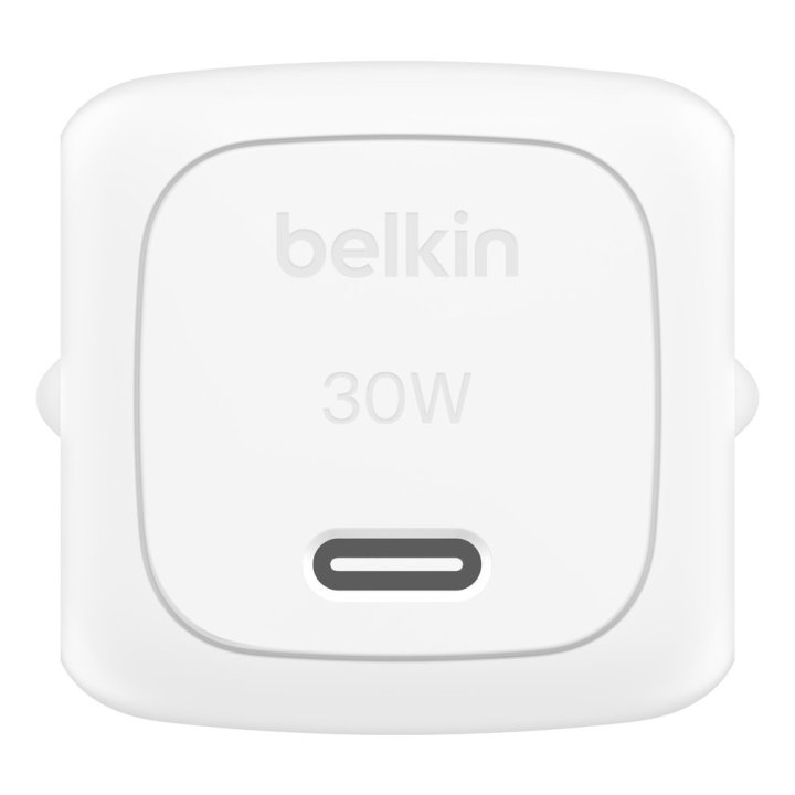 Cargador De Pared Belkin Wca008kqwh Boost Charge Usb-c 30w Blanco 