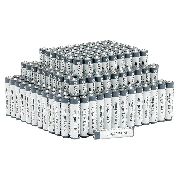Pilas Aaa Alcalina Amazon Basics Pack De 150 