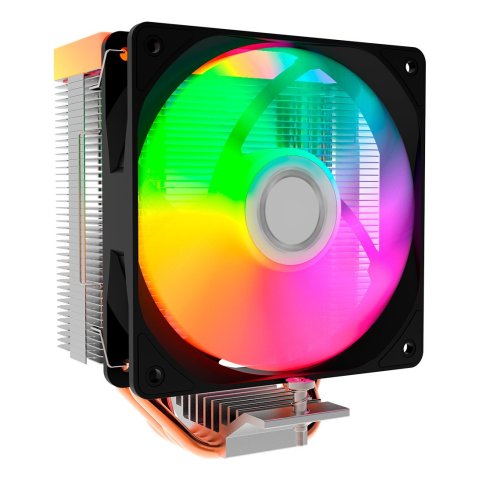 Ventilador Con Disipador Para Cpu Coolbox Infinite Air120 Argb 1800rpm 