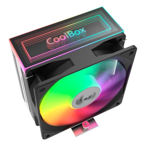 Ventilador Con Disipador Para Cpu Coolbox Infinite Air120 Argb 1800rpm 