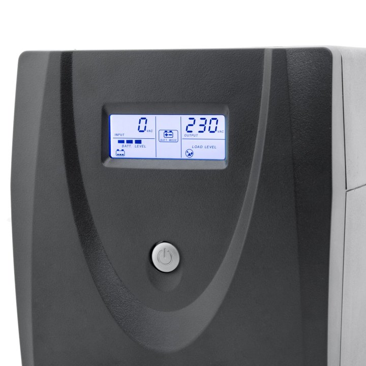 Sai Coolbox Guardian 3 1200va Con Lcd 720w 4xschuko Color Negro 