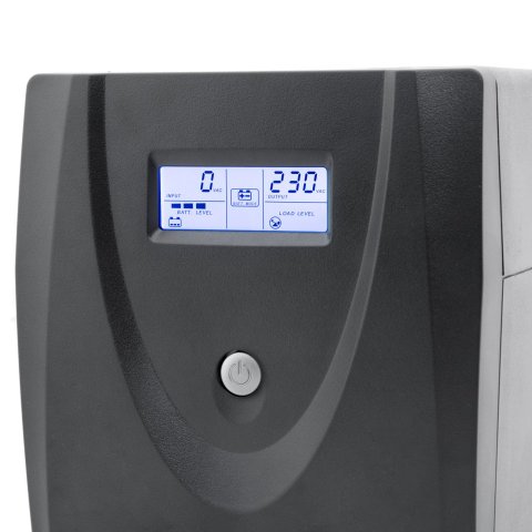 Sai Coolbox Guardian 3 1200va Con Lcd 720w 4xschuko Color Negro 