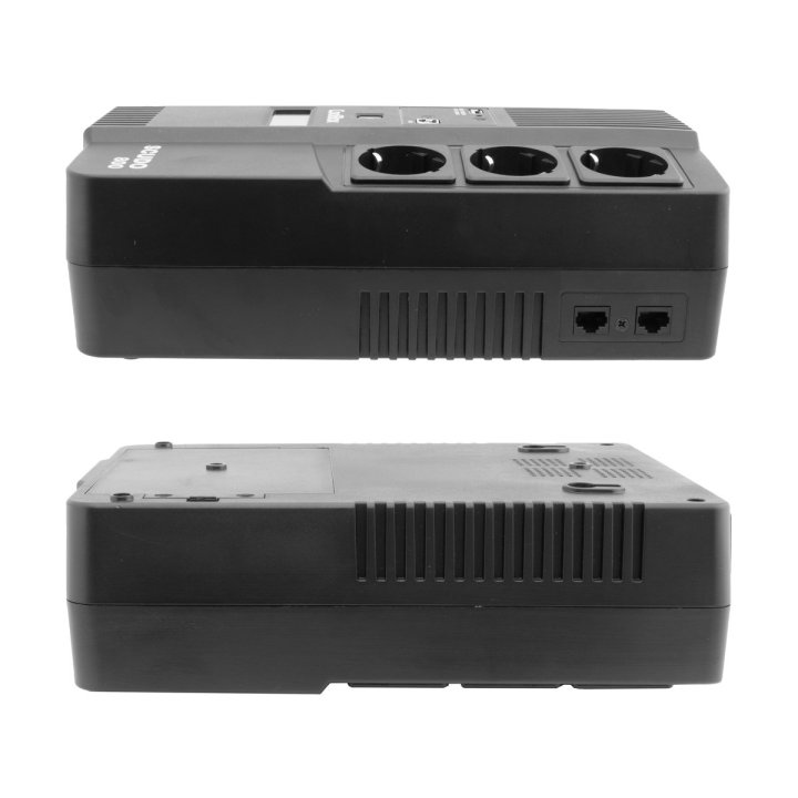 Sai Coolbox Scudo 3 800va Con Lcd 480w 6xschuko Color Negro 
