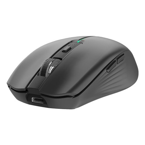Mouse Coolbox Gaming Wireless W01 1600dpi Ajustables 6 Botonoes Bateria 500mah Color Negro