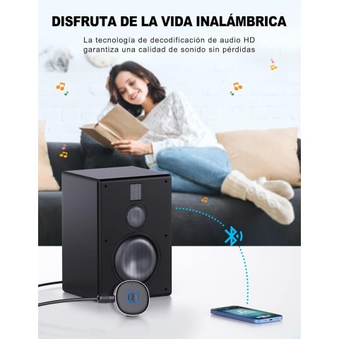 Receptor Bluetooth De Musica Mohard J33 Bt5,3...