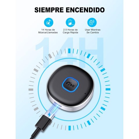Receptor Bluetooth De Musica Mohard J33 Bt5,3...