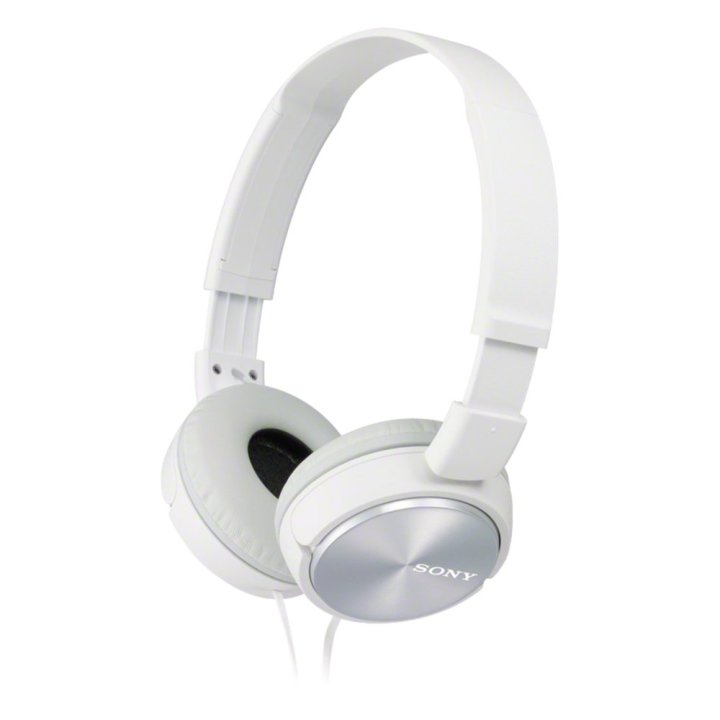 Headset Sony Mdr-zx310ap Compactos Microfono Integrado Cable 1.2m Blanco Jack 3.5  Control Remoto