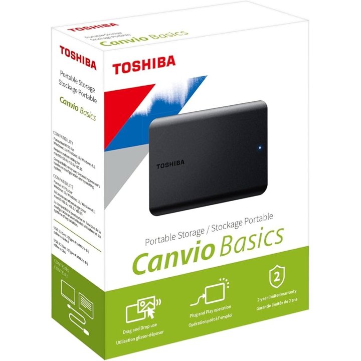 Disco Duro Externo Toshiba Canvio Basic 4tb...