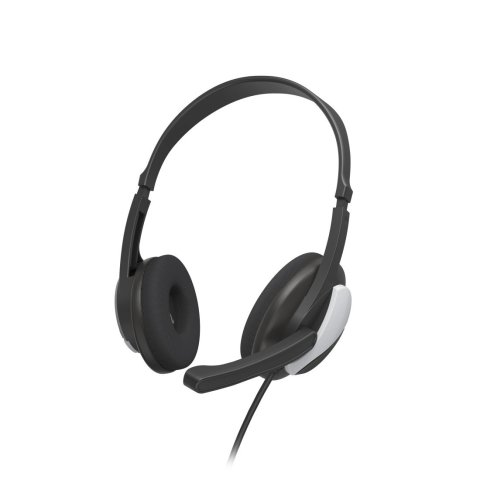 Headset Hama Hs-p100 V2 Jack 3.5 Estero Cable 2m Color Negro 