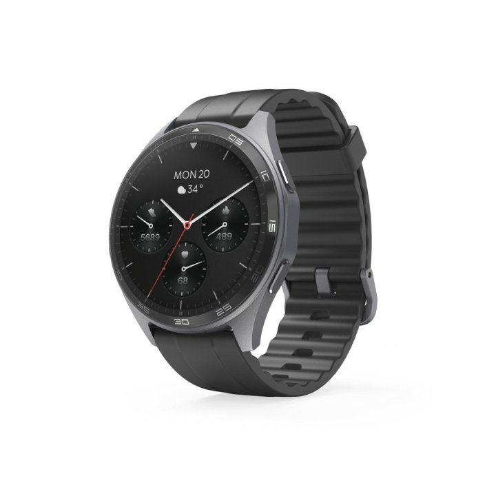Smartwatch Hama 7010 Amoled 1.43" Ip68 3atm Manos Libres Gps Diferentes Sensores Negro